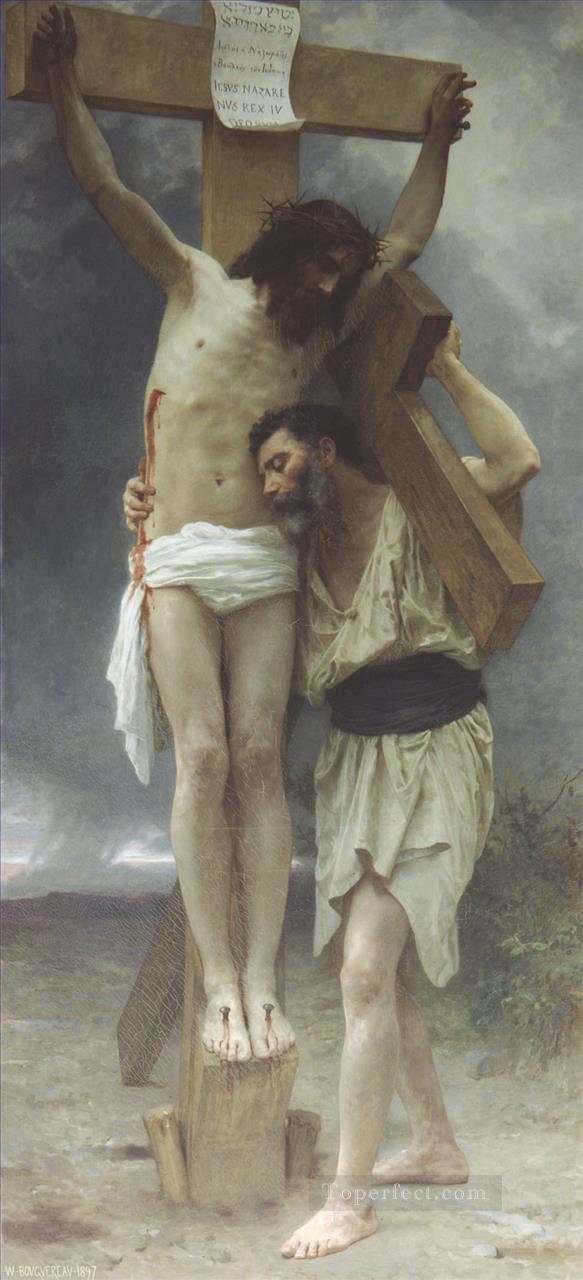 Compassion Realism William Adolphe Bouguereau Oil Paintings